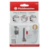 Fluidmaster Flush 'n Sparkle toilet bowl cleaning refills package containing two white cartridges with hanging tab.