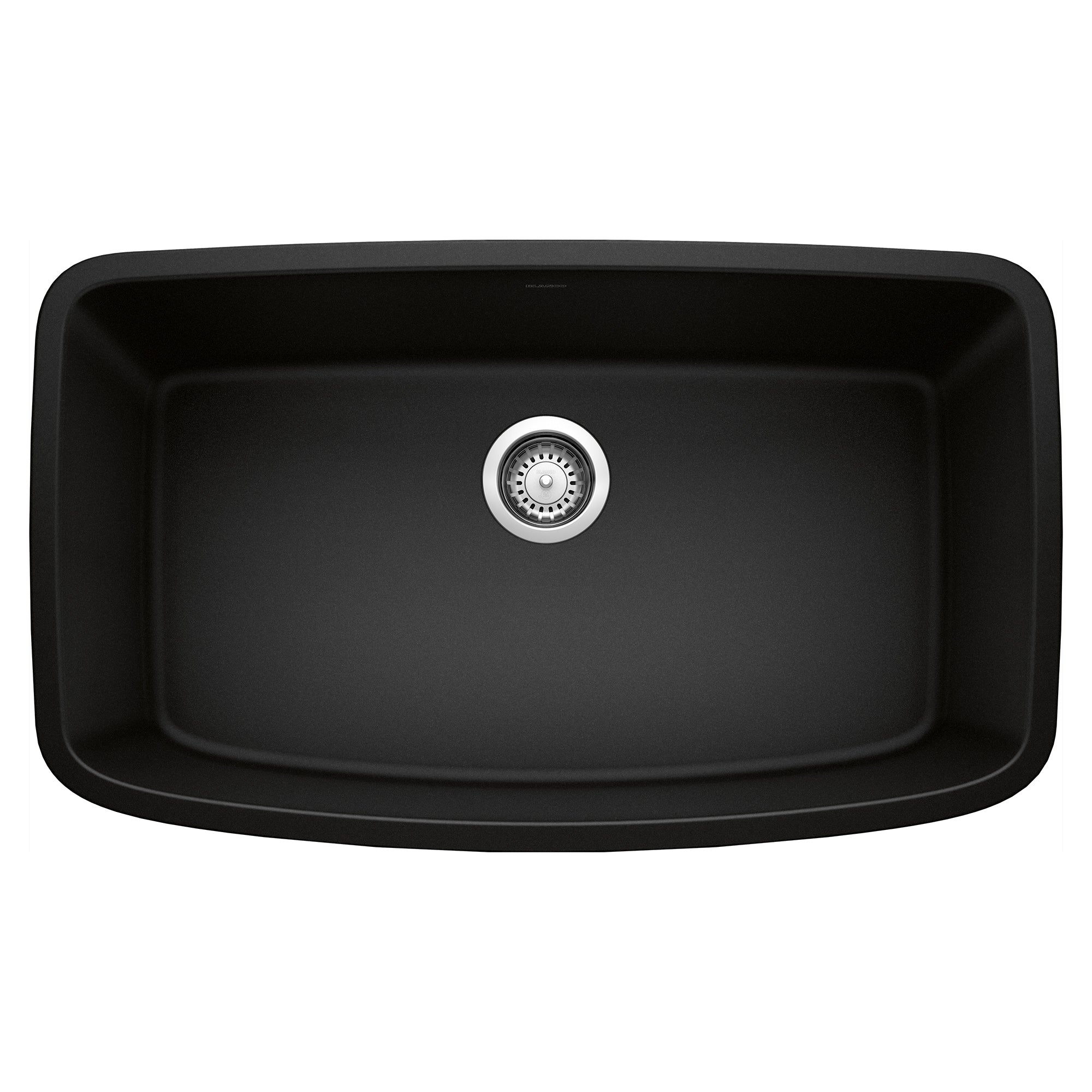 Blanco 442942: Valea Collection 32" Super Single Bowl Kitchen Sink - Coal Black