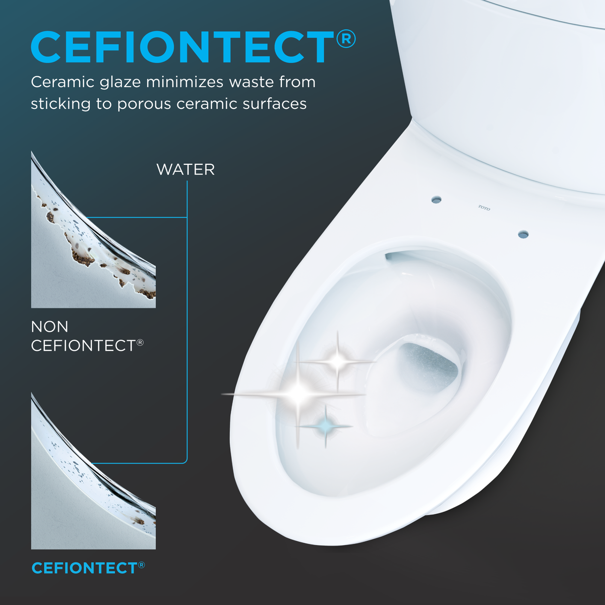 Toto Drake Two Piece Elongated Transitional Tornado Flush Universal Height Toilet with CEFIONTECT 1.28 GPF with Contemporary Washlet+ Auto Flush S7 Bidet Seat in Cotton White