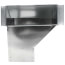 Panasonic WhisperValue DC transfer register box with gray metal housing and white duct connection.