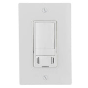 Panasonic WhisperControl Condensation Sensor + Wall Switch. Manual On/Off, Condensation Sensor Exhaust Fan. 30-Minute timer. Wall Plate Included in White - FV-WCCS1-W