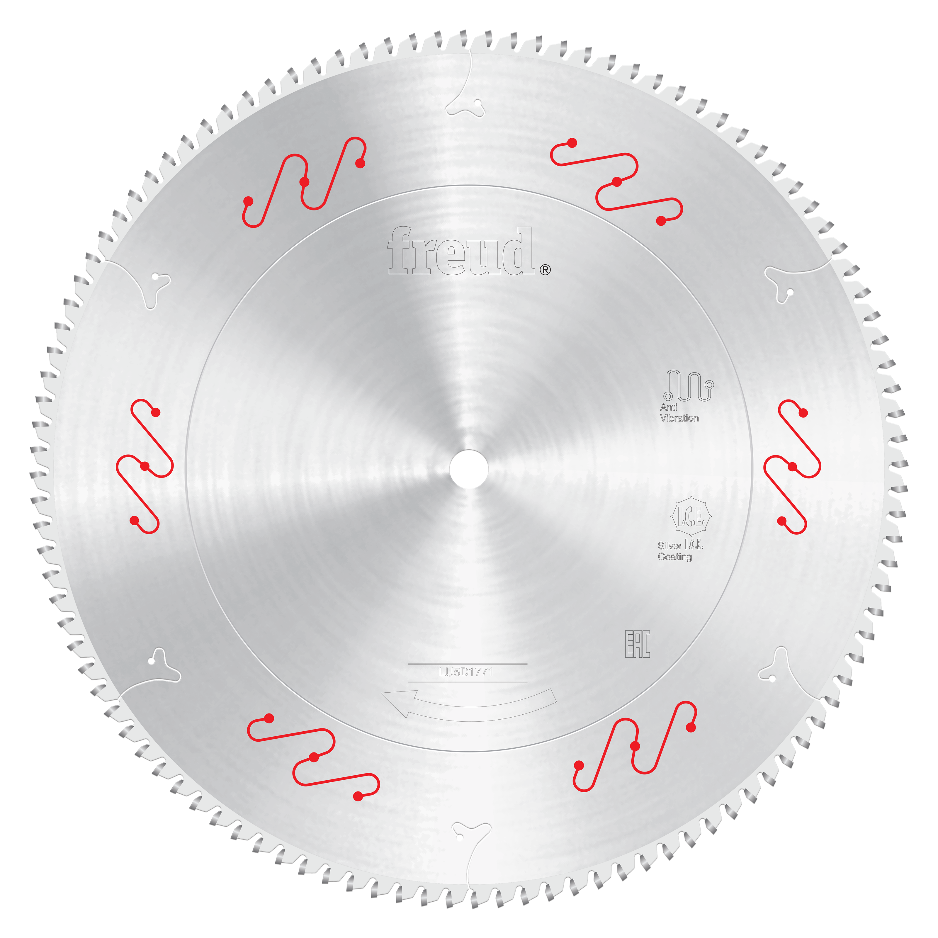 Freud LU5D1771 14" Carbide Tipped Saw Blade for Crosscutting