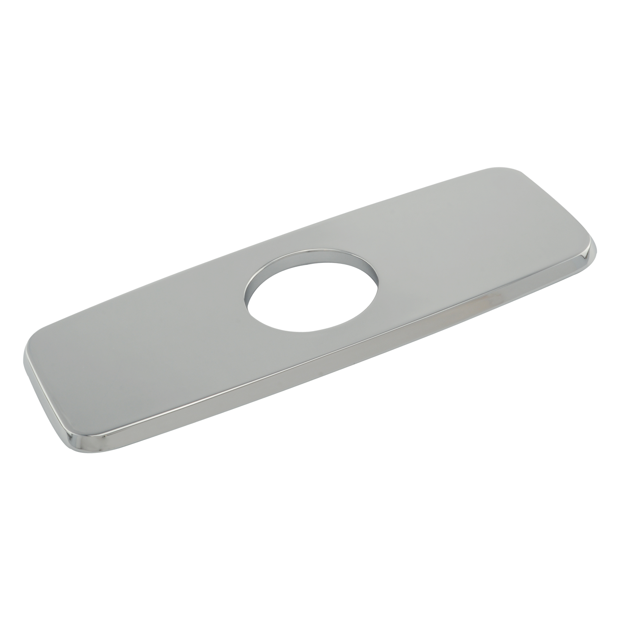 Toto Four Inch Cover Plate for Faucet Spouts, Polished Chrome