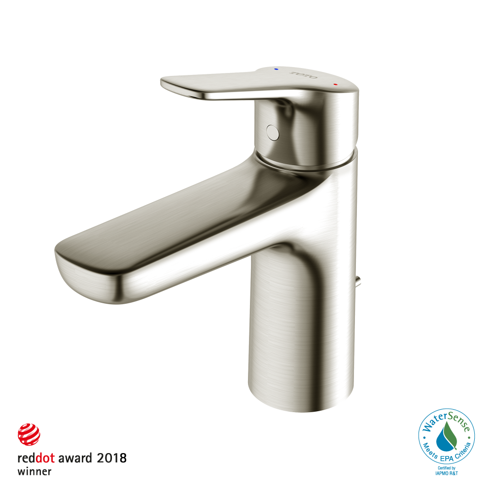 Toto GS 1.2 GPM Single Handle Bathroom Sink Faucet with COMFORT GLIDE Technology, Polished Nickel - TLG03301U#PN