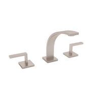 Rohl Wave Wave Widespread Lavatory Faucet in Satin Nickel - WA102L-STN-2