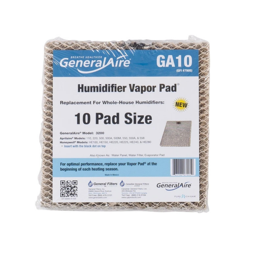 GeneralAire Humidifier Filter Replacement Pad - GA10