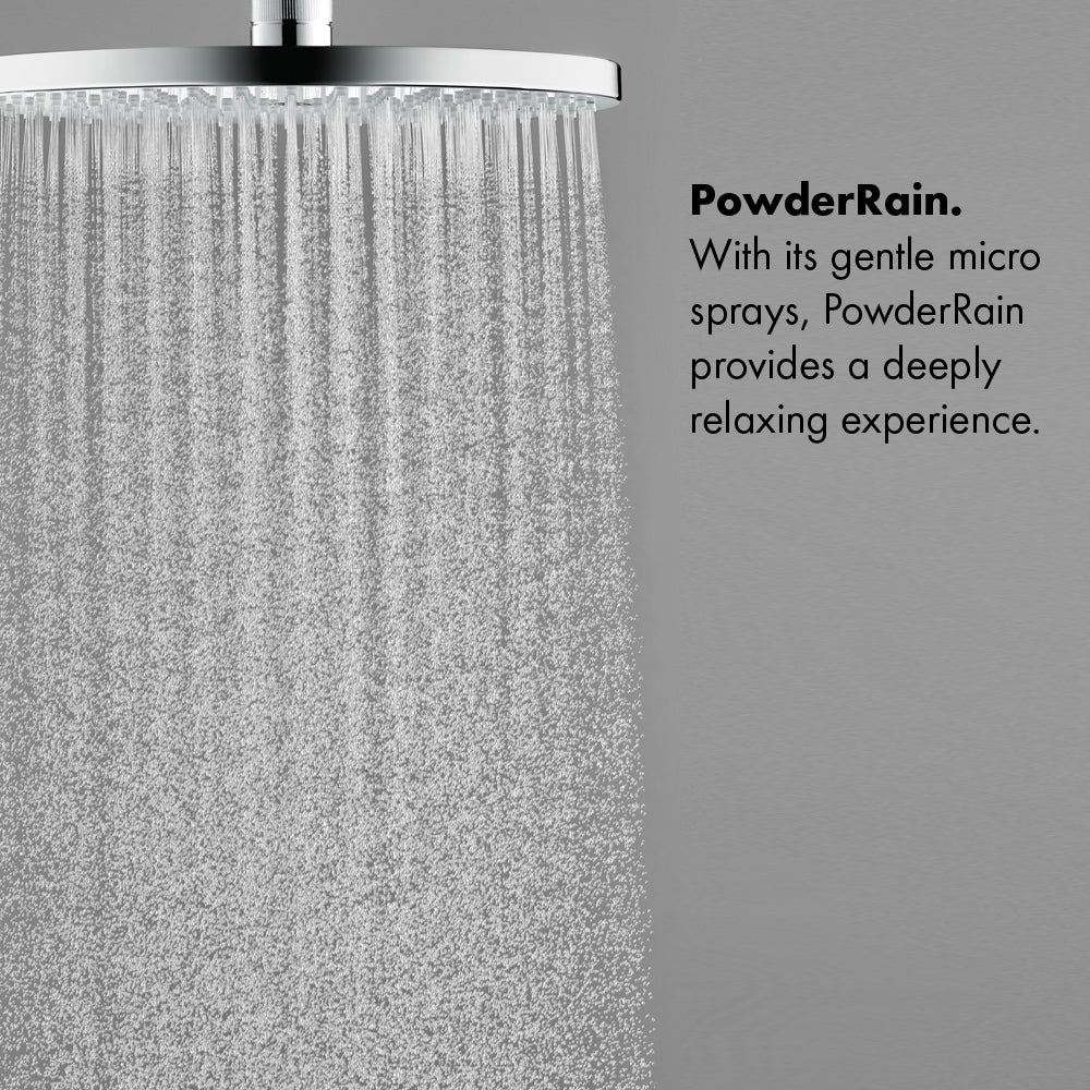 Hansgrohe 04915000 Raindance S Thermostatic Shower Head/Wallbar Set with Rough, 2.5 GPM in Chrome