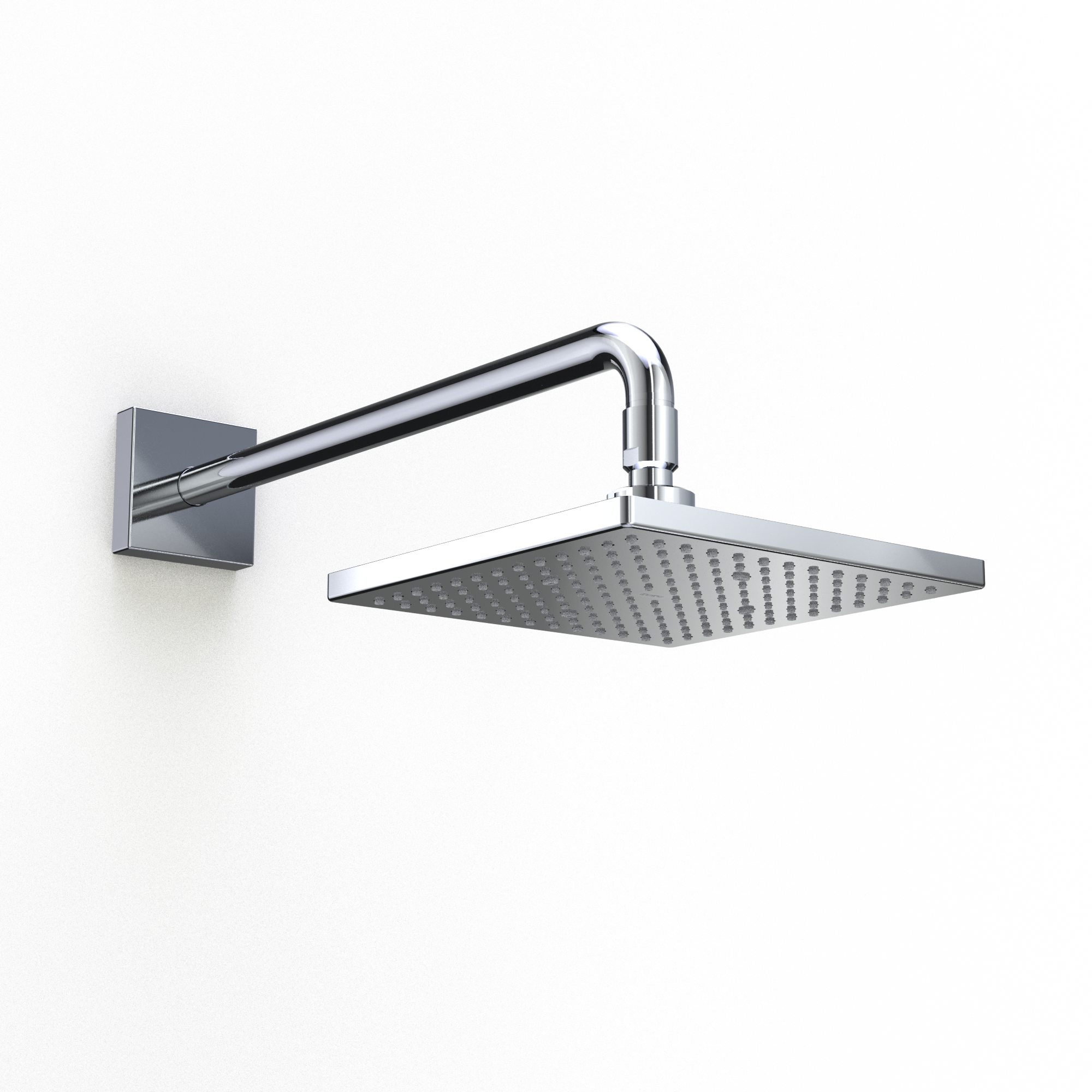 Toto G Series 1.75 GPM Single Spray 10 Inch Square Shower Head With Comfort Wave, Polished Chrome - TBW08002U4#CP