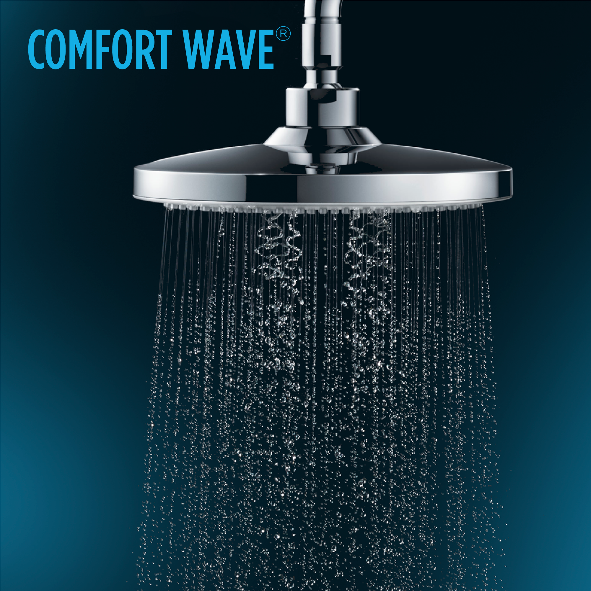 Toto G Series 2.5 GPM Single Spray 10 Inch Round Shower Head With Comfort Wave Technology - TBW07002U1#CP