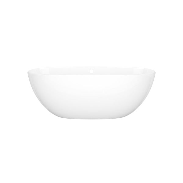 Victoria & Albert Barcelona 60" x 29" Freestanding Soaking Bathtub in Standard White - BA4-N-SW-OF