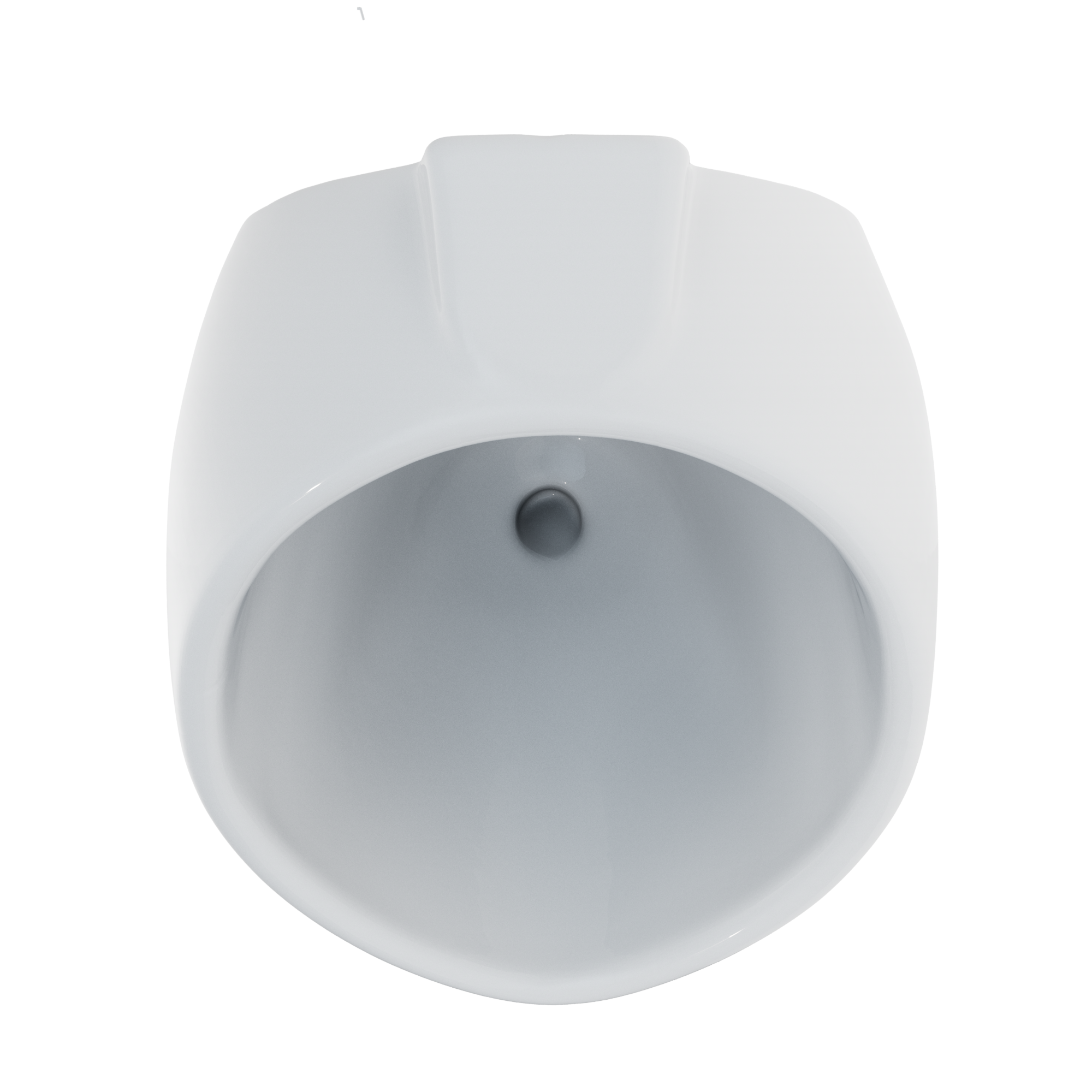 Toto Wall-Mount ADA Compliant 0.125 GPF Urinal With Back Spud Inlet And CeFiONtect Glaze, Cotton White