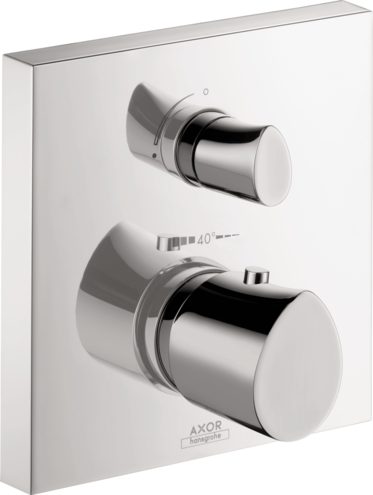 Closeout Open Box AXOR 12712001 Starck Organic Thermostatic Trim 5x5: Chrome
