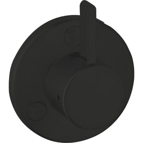 Hansgrohe 04232670 Ecostat Diverter Trim S Trio/Quattro in Matte Black