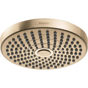 Hansgrohe 04388140 Croma Select S Shower Head 180 2-Jet, 1.8 GPM in Brushed Bronze