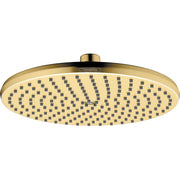 Hansgrohe 04824250 Locarno Shower Head 240 1-Jet, 1.75 GPM in Brushed Gold Optic