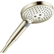 Hansgrohe 26036831 Raindance Select S Handshower 120 3-Jet PowderRain, 1.75 GPM in Polished Nickel