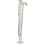 Hansgrohe 31445821 Metropol Classic Freestanding Tub Filler Trim with 1.75 GPM Handshower in Brushed Nickel