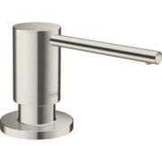 Hansgrohe 40438801 Focus Soap Dispenser in Steel Optic