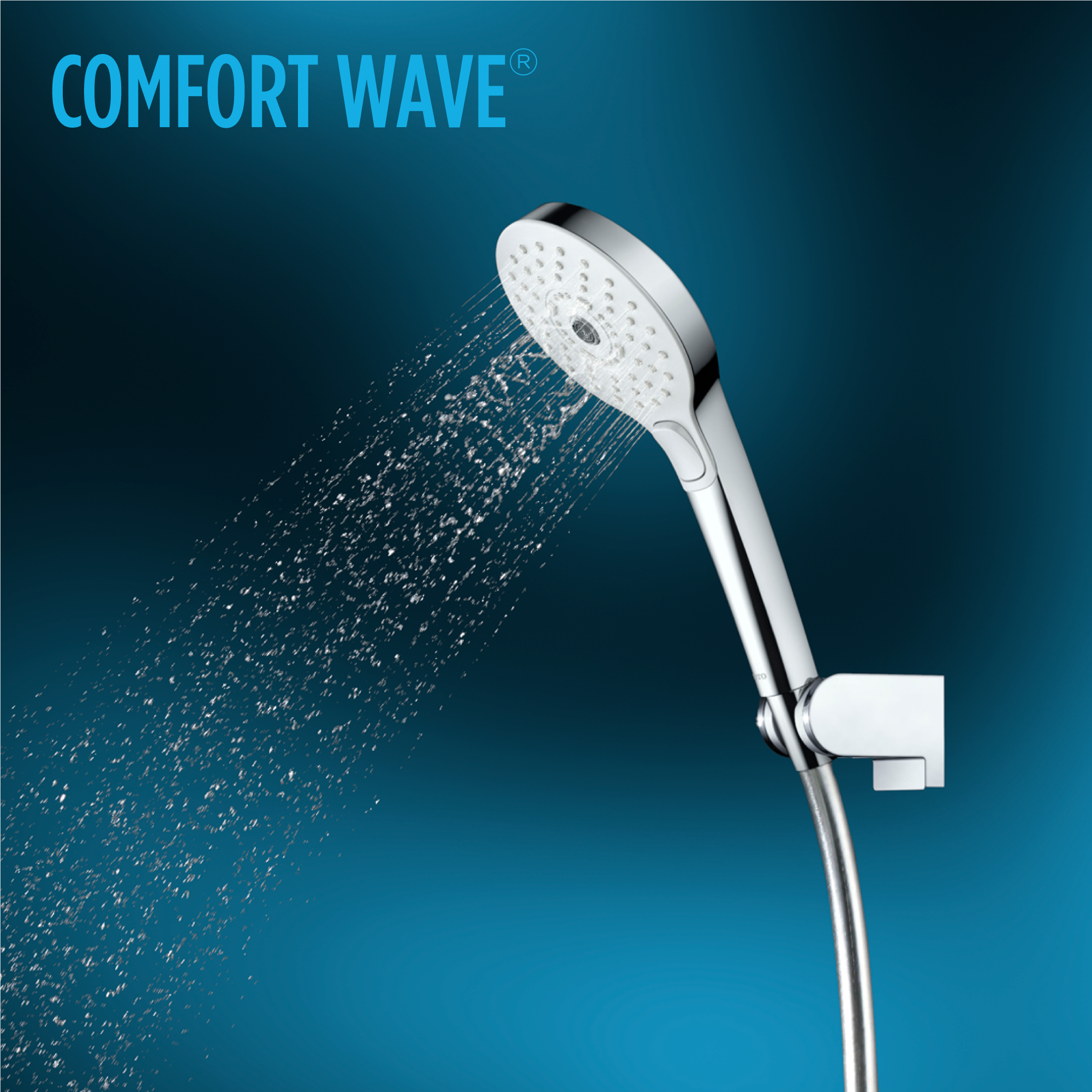 Toto G Series Round Single Spray 4 inch 1.75 GPM Handshower with COMFORT WAVE Technology, Polished Nickel - TBW01009U4#PN