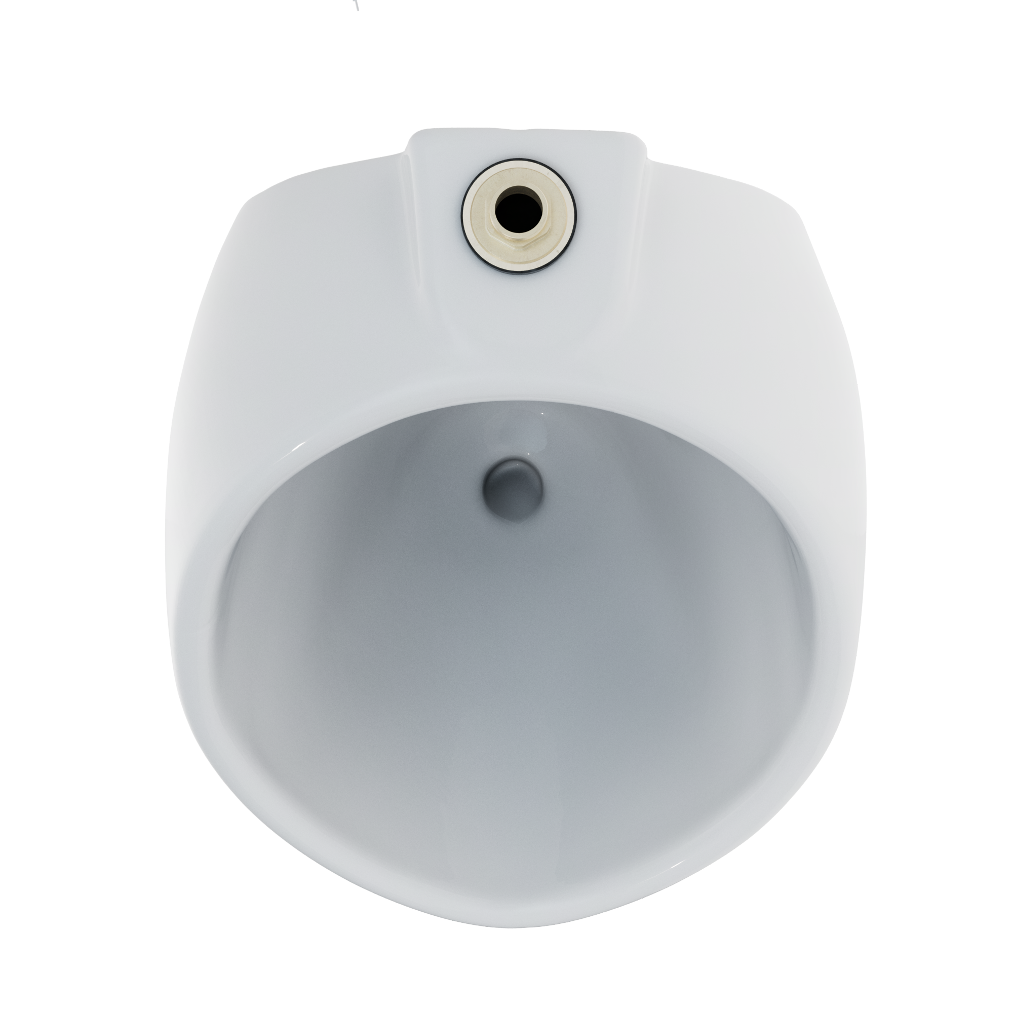 Toto Wall-Mount ADA Compliant 0.125 GPF Urinal With Top Spud Inlet, Cotton White