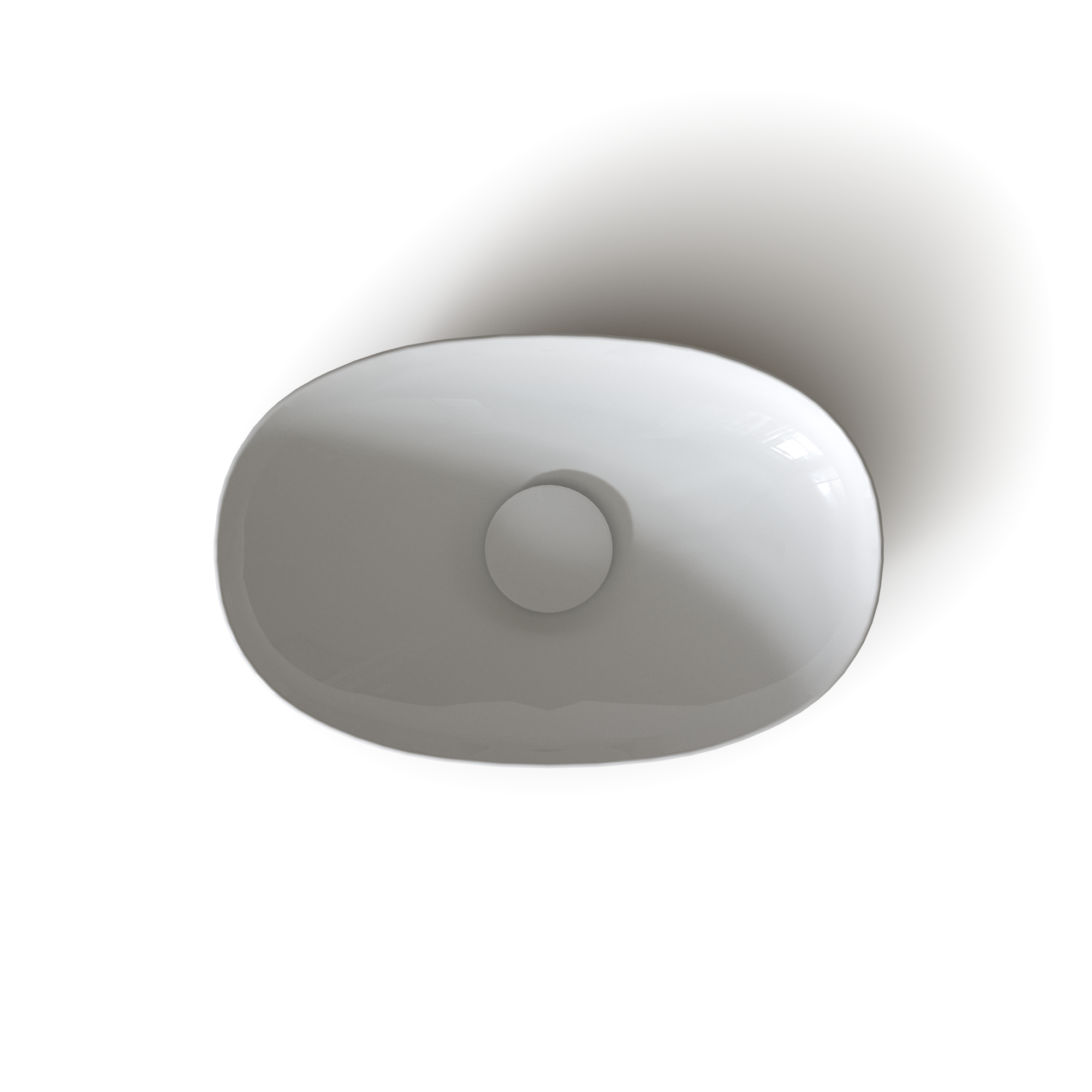 Toto Kiwami 16 Inch Vessel Bathroom Sink with CeFiONtect - Cotton White - LT473G#01