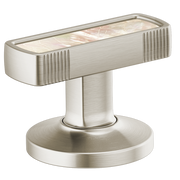 Brizo Kintsu Widespread Lavatory Knob with Mof Pearl Inlay Handle Kit