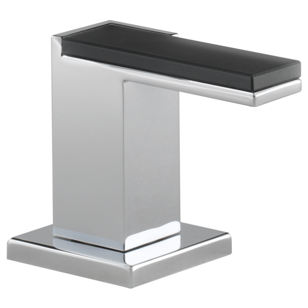 Brizo Siderna Widespread Lavatory & Bidet Solar Gray Glass Lever Handle Kit