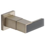 Brizo Siderna Wall Mount Lavatory Solar Gray Glass Lever Handle Kit