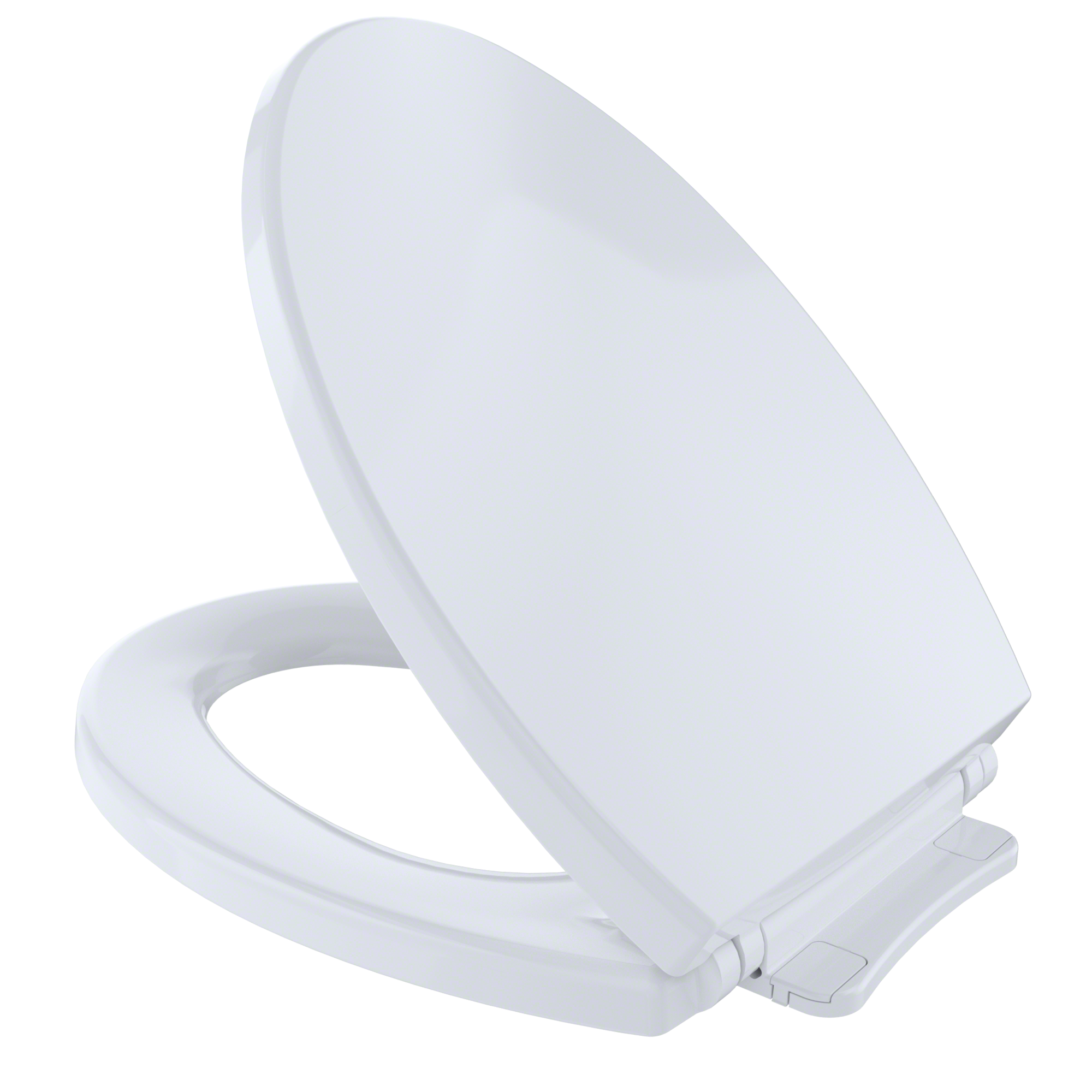 Toto SoftClose Elongated Transitional Slow Close Toilet Seat and Lid in Cotton White - 10 Pack