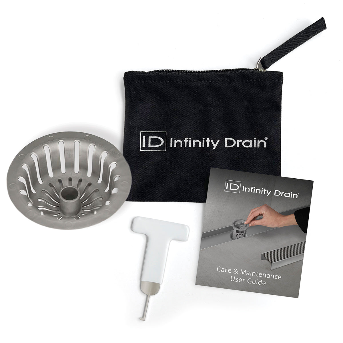 Infinity Drain HMK-C4-W Component Hair Maintenance Kit