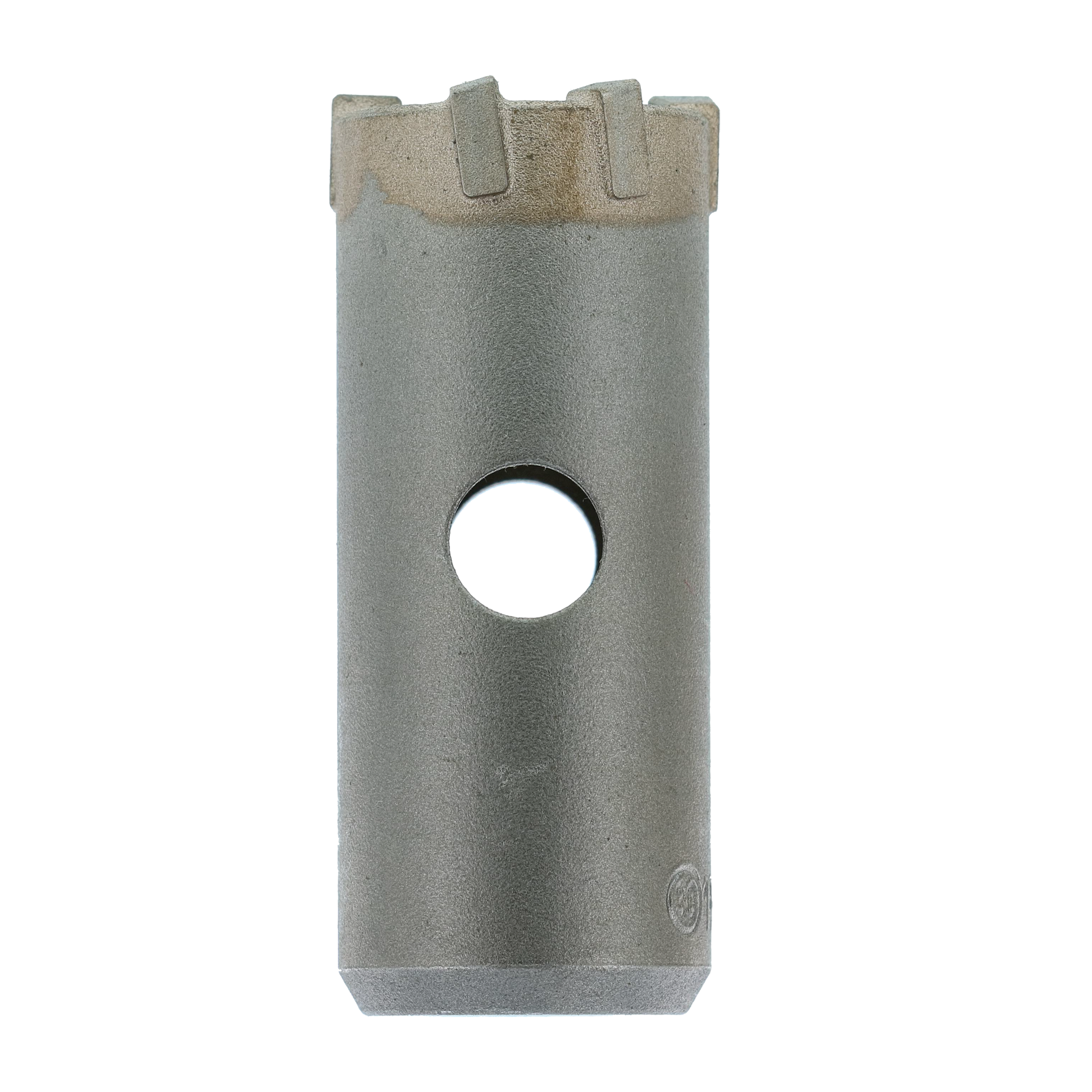SDS-Plus thin wall carbide tipped core bit with segmented crown and central mounting hole.
