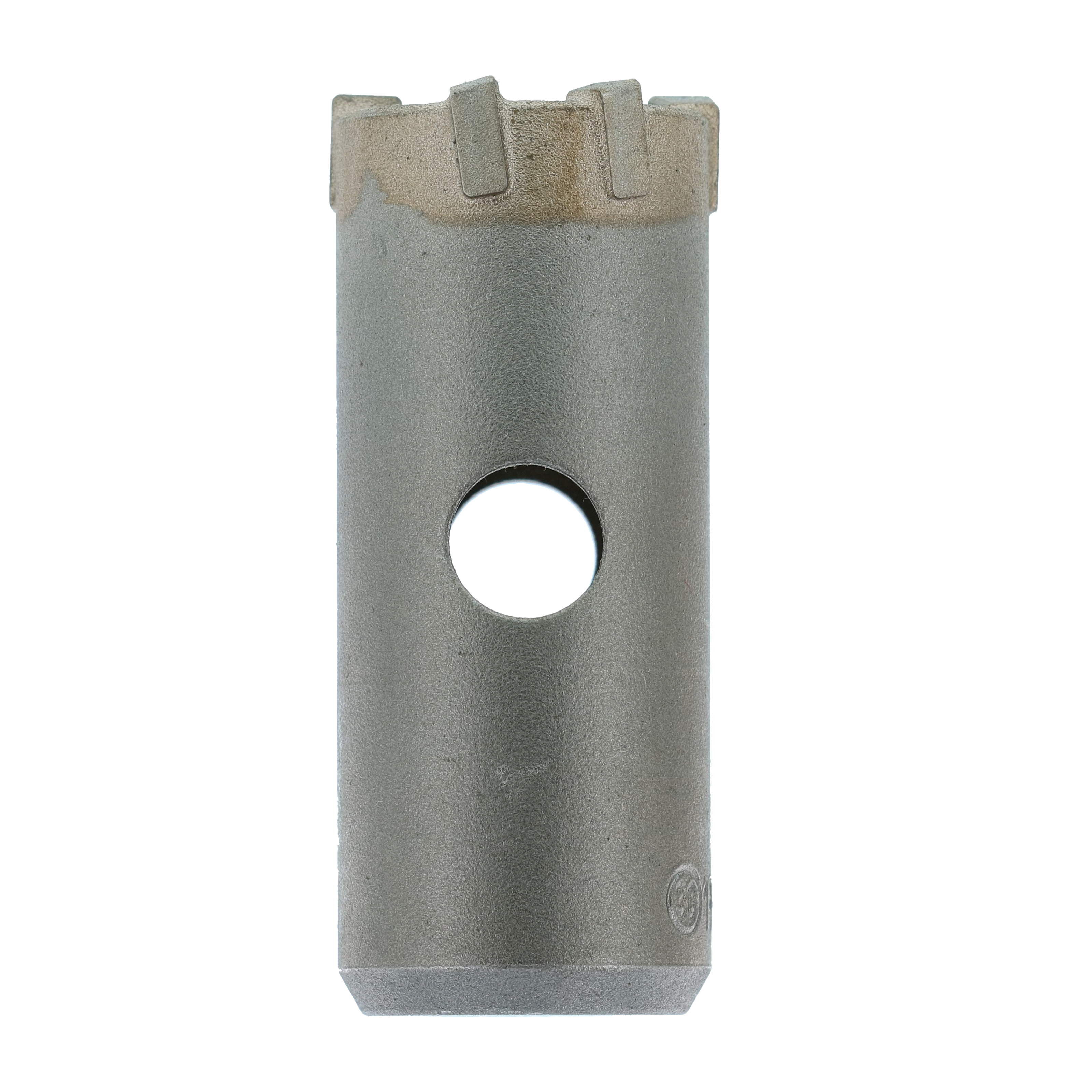 SDS-Plus thin wall carbide tipped core bit with segmented crown and central mounting hole.