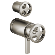 Brizo Litze TempAssure Thermostatic Valve with Integrated Diverter Wheel Handle Kit
