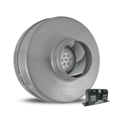 Panasonic Atmosphere Vortex VTX400C Centrifugal In-Line Duct Fan with Current Sensor, 175 CFM at 0.2 Static Pressure, Corded Ventilation Fan