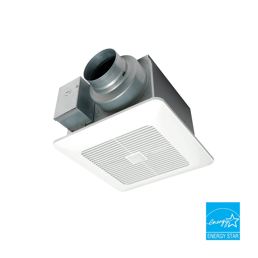 Panasonic Ceiling Fans WhisperSense DC Ventilation Fan with Pick-A-Flow 50/80/110 CFM - FV-0511VQC1