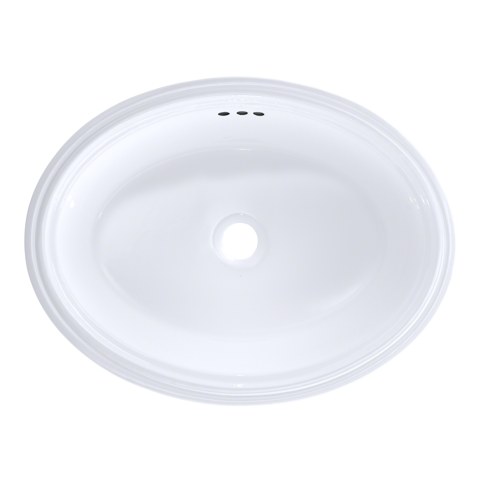 Toto Dartmouth 18-3/4" X 13-3/4" Oval Undermount Bathroom Sink, Cotton White
