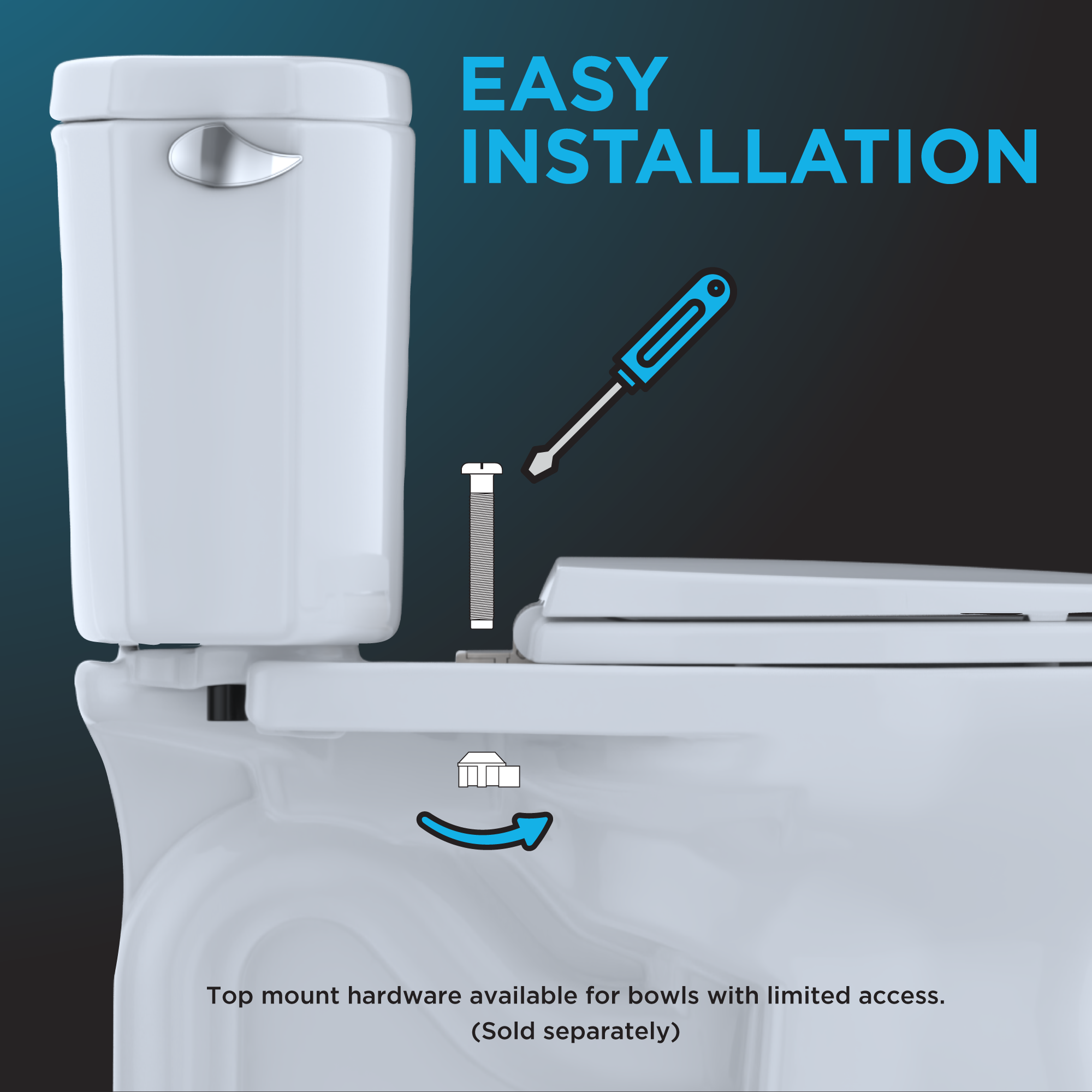 Toto SoftClose Elongated Oval Slow Close Toilet Seat and Lid in Ebony