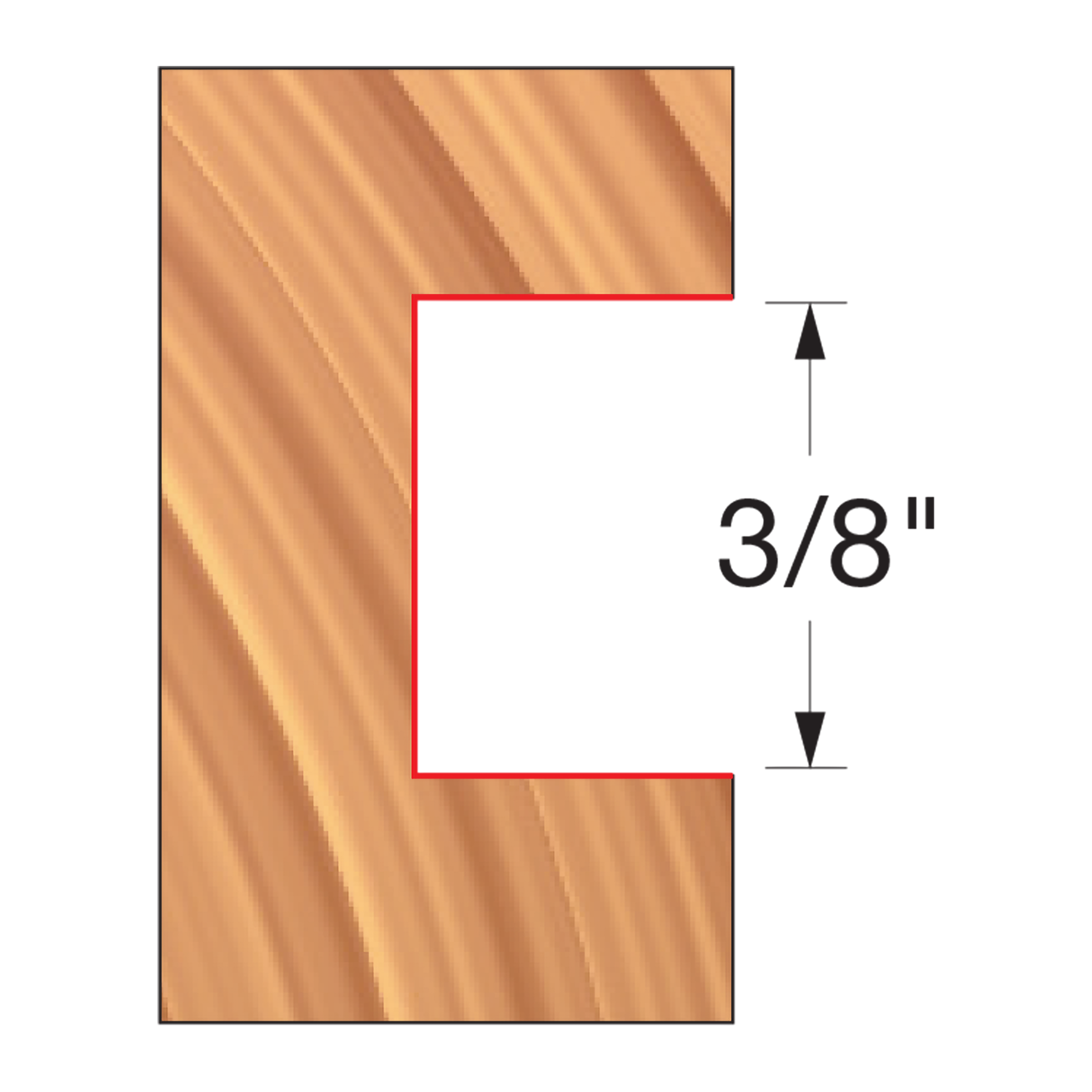 Freud UP177-IC 6" x 3/8" x 1-1/4" Groovers