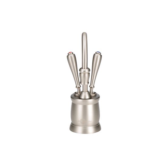 InSinkErator Indulge F-HC2215 Tuscan Instant Hot and Cold Faucet in Satin Nickel - 44393B