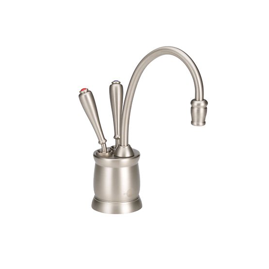 InSinkErator Indulge F-HC2215 Tuscan Instant Hot and Cold Faucet in Satin Nickel - 44393B