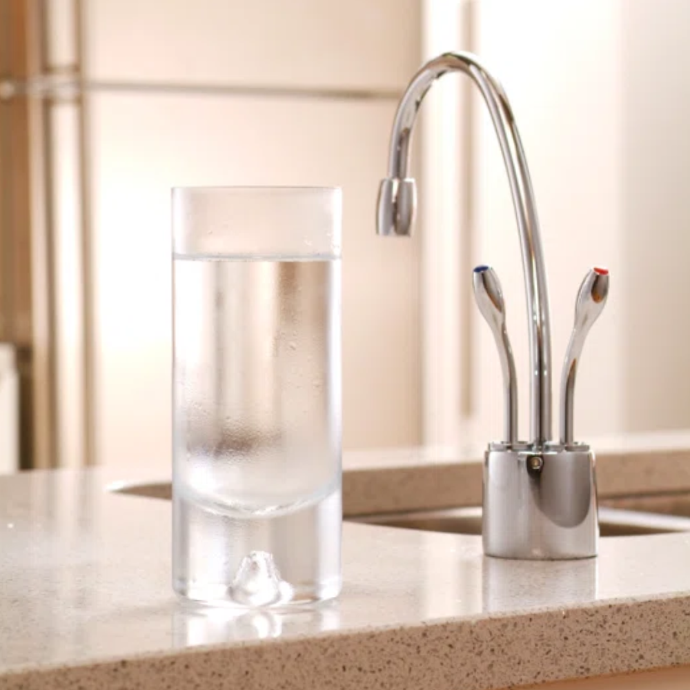 InSinkErator Indulge F-HC1100 Contemporary Instant Hot and Cold Faucet in Chrome - 44252