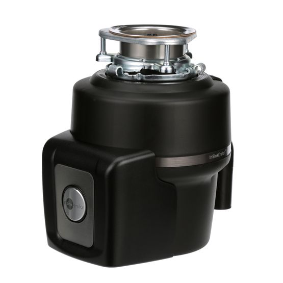 InSinkErator Evolution Series Pro 1000LP Garbage Disposal, 1HP with Cord in Black - 79358K-ISE