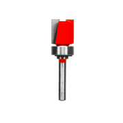 Freud 3/4" mortising bit with red cutting head, metal collar, and steel shank.