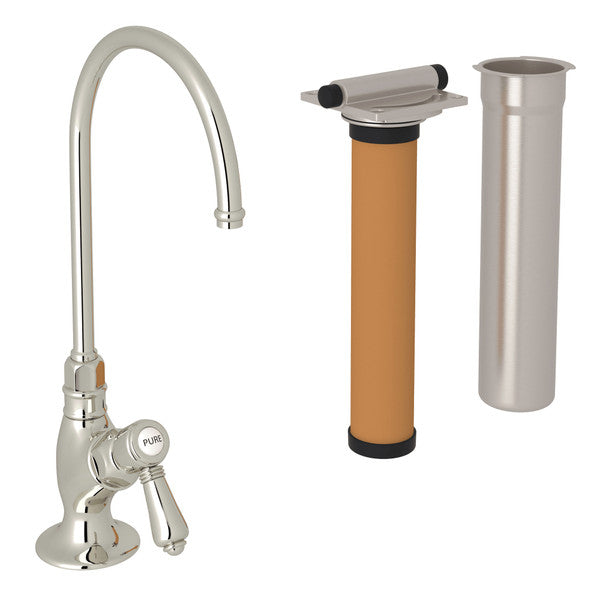 ROHL Acqui Filter Kitchen Faucet Kit - Polished Nickel