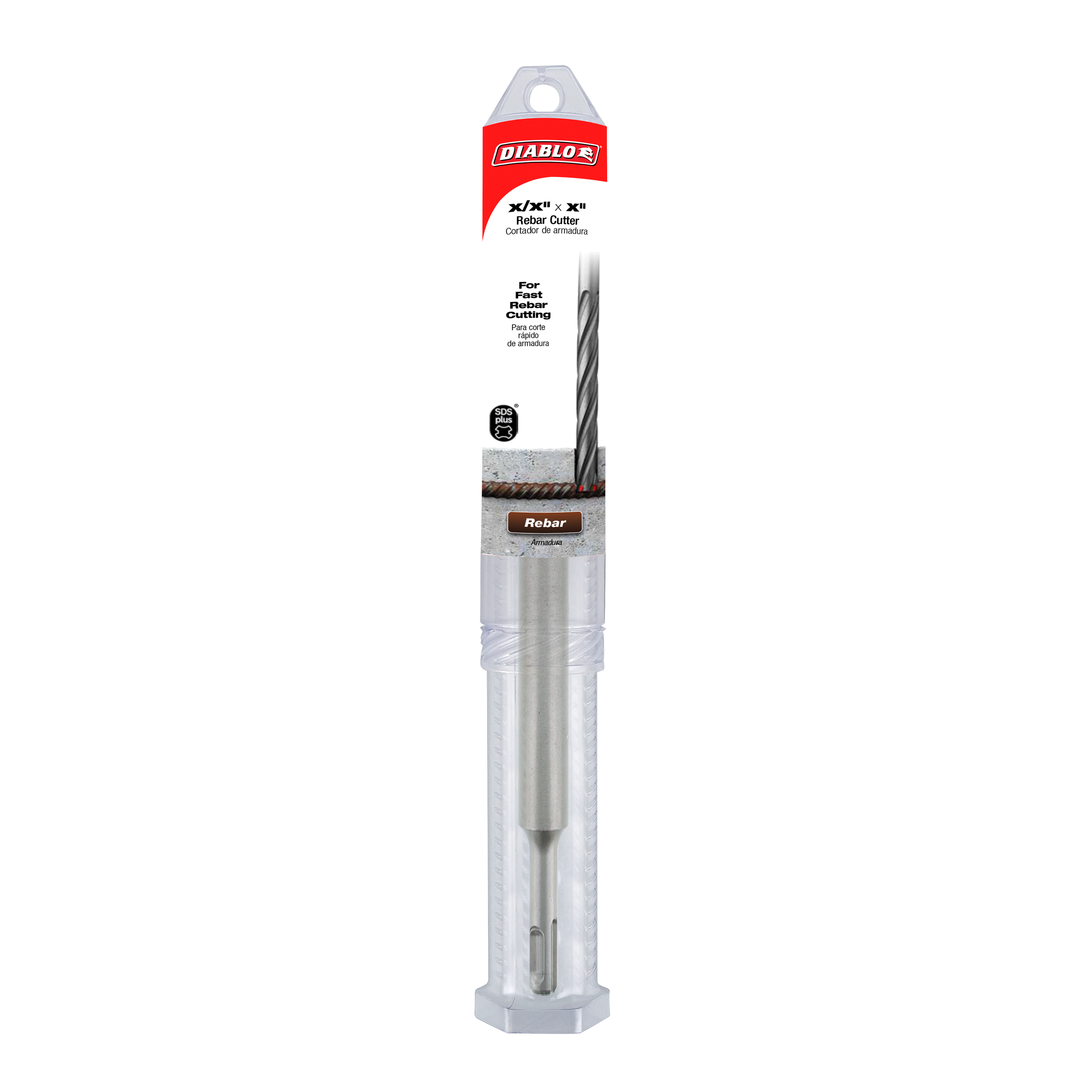 Diablo DMAPLRC1070 1 in. x 12 in. SDS-Plus Rebar Cutter - 5 Pack
