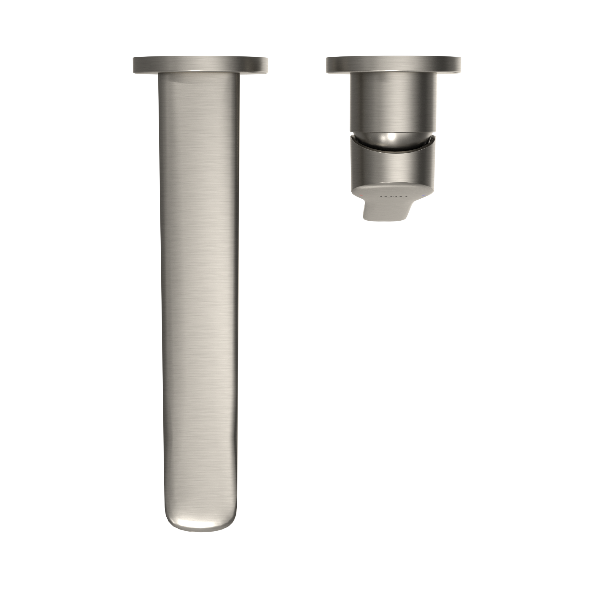 Toto GS 1.2 GPM Wall-Mount Single-Handle Bathroom Faucet With Comfort Glide Technology, Brushed Nickel