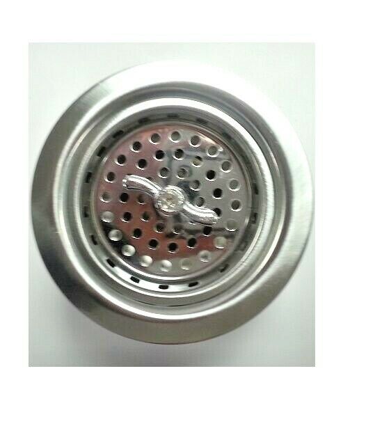 JB PRODUCTS 1133L Stainless Steel Strainer with Spin and Lock Basket