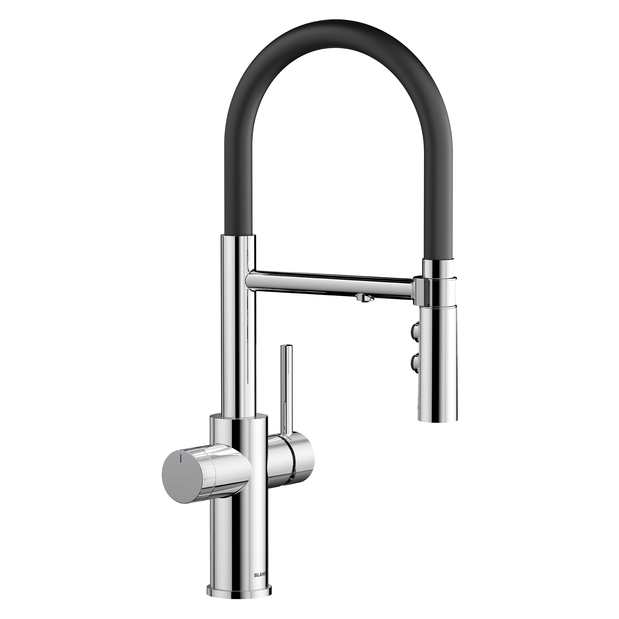 Blanco 442990: Catris Flexo Filter Semi-Pro 1.5 GPM Faucet - Chrome