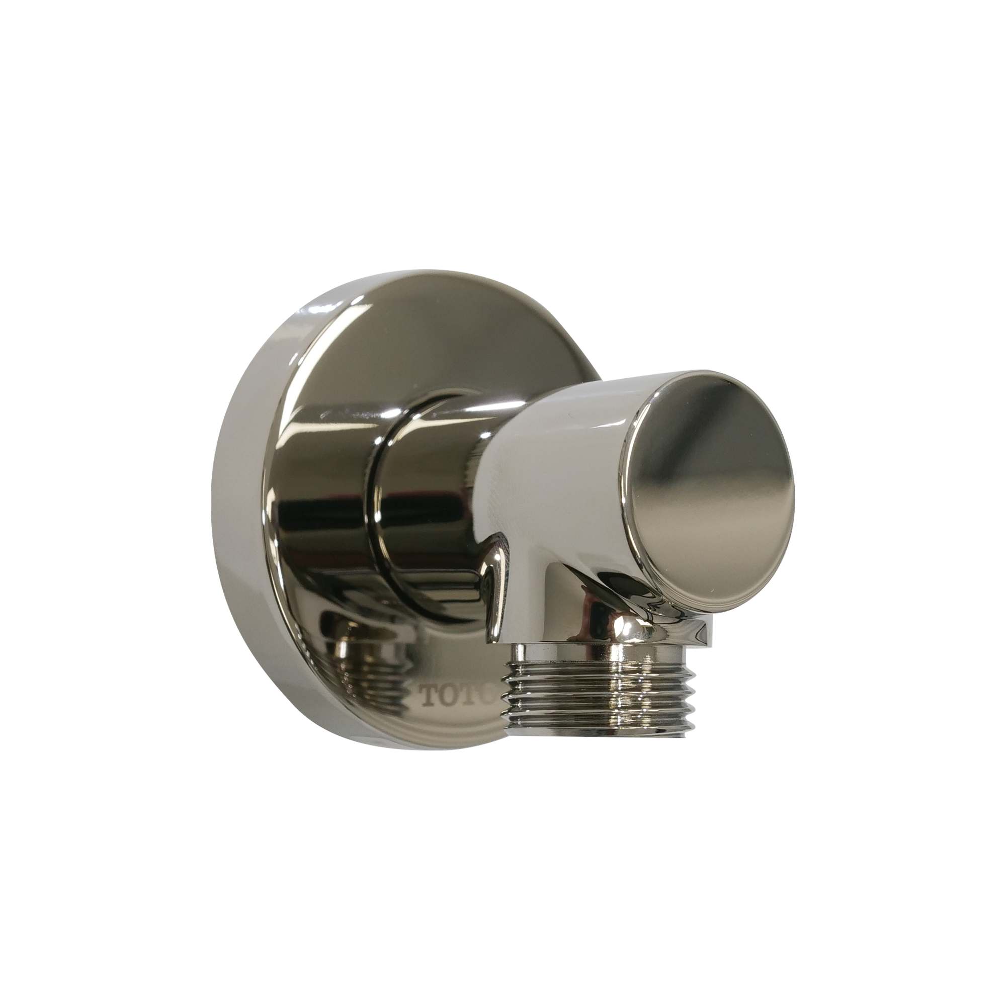 Toto Wall Outlet For Handshower, Round, Polished Nickel