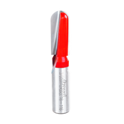Freud round nose router bit with 1/4" radius, red plastic body and silver metal shank.